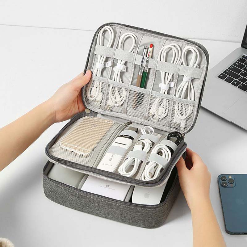 cable organizer bag amazon