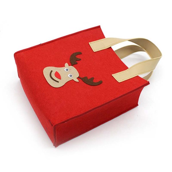 felt fabric christmas gift bags