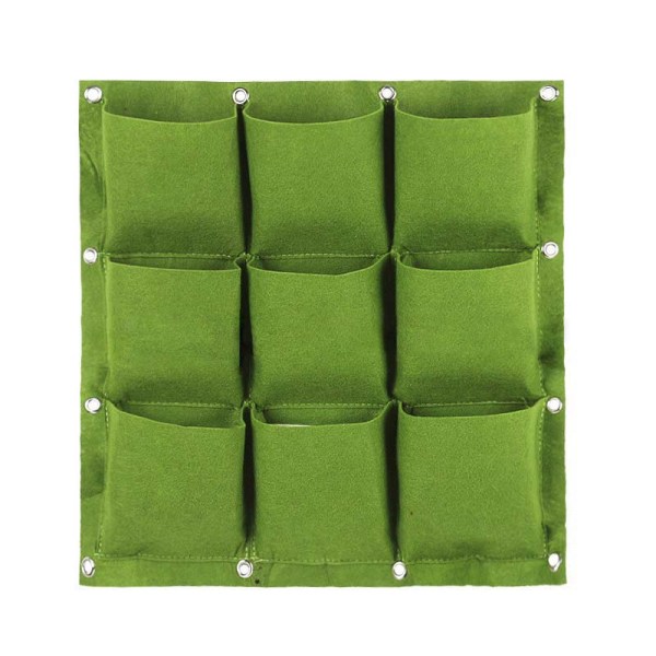 Wholesale 50*50cm green fabric felt grow bags