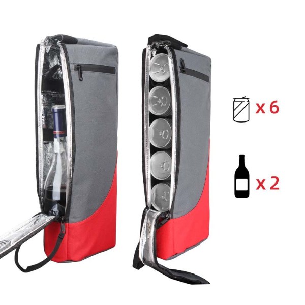 6 cans of coke beer golf ice pack