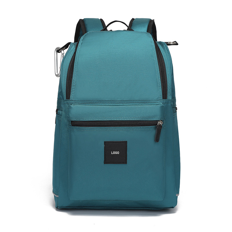 Green laptop backpack custom
