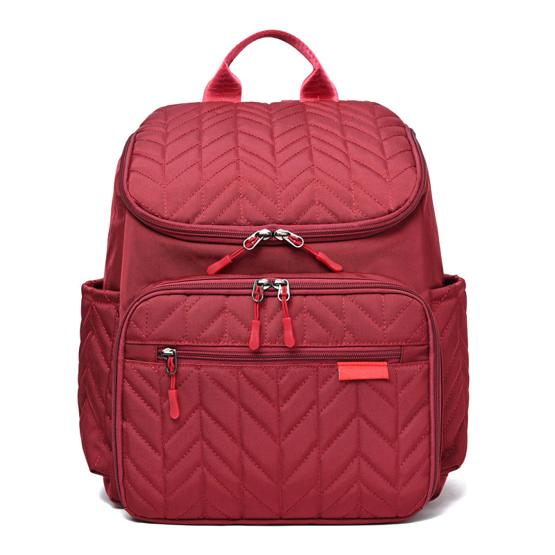 Custom nylon diaper bag for moms designer
