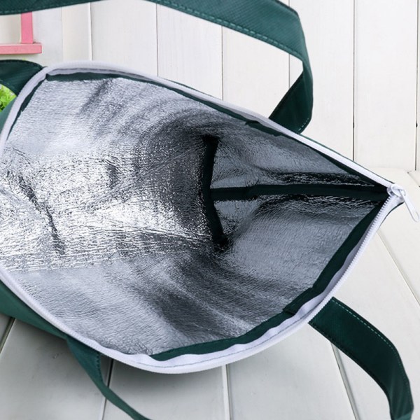 Aluminum foil thermal insulation shopping bag