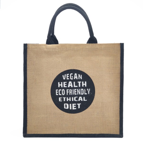 Linen promotional tote bags wholesale
