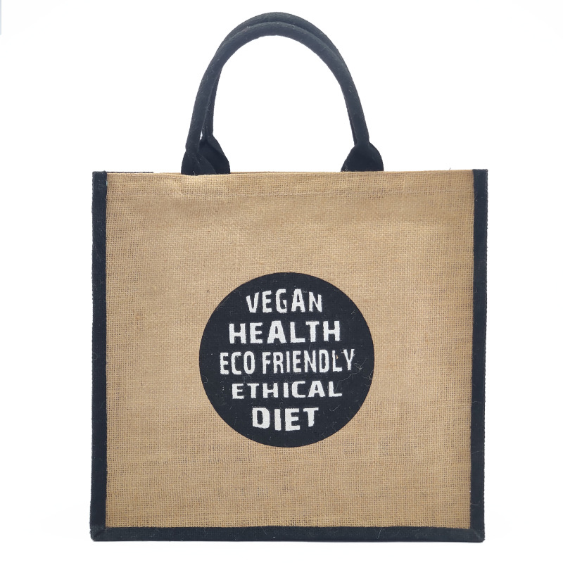Linen promotional tote bags wholesale