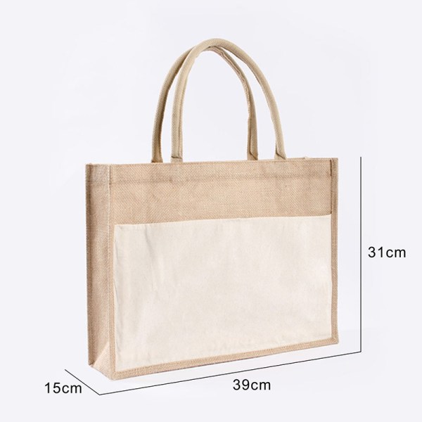 large jute bag size