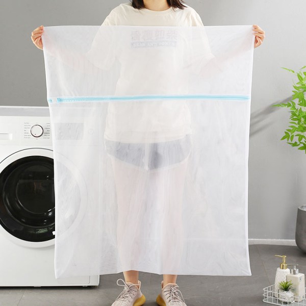 Large capacity cleaning mesh bag