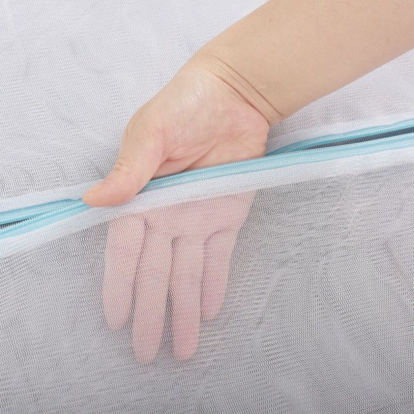 Polyester mesh bag for washing curtains
