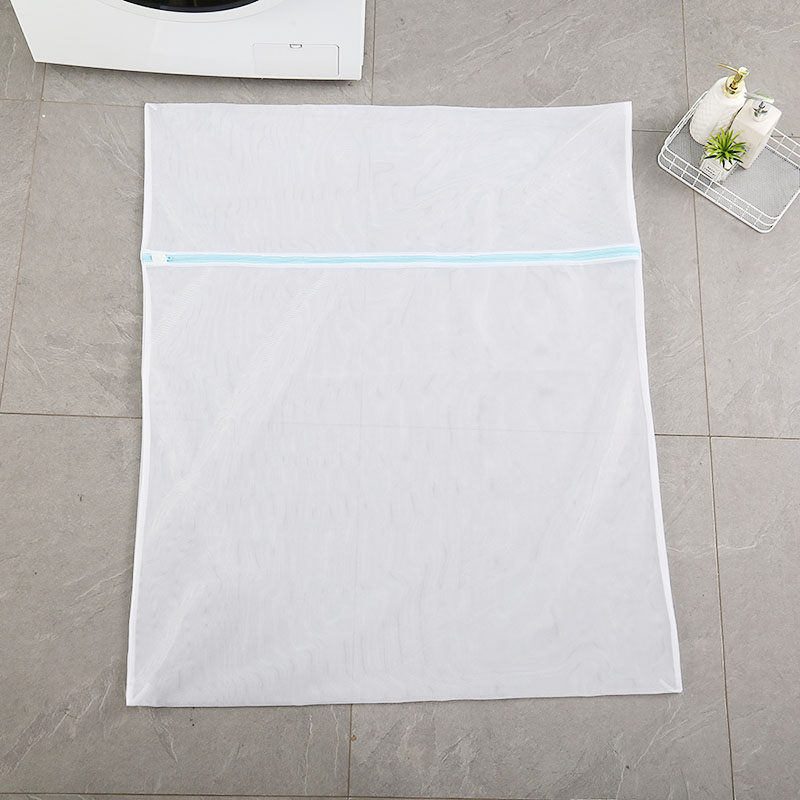 Wholesale polyester white large mesh laundry bag