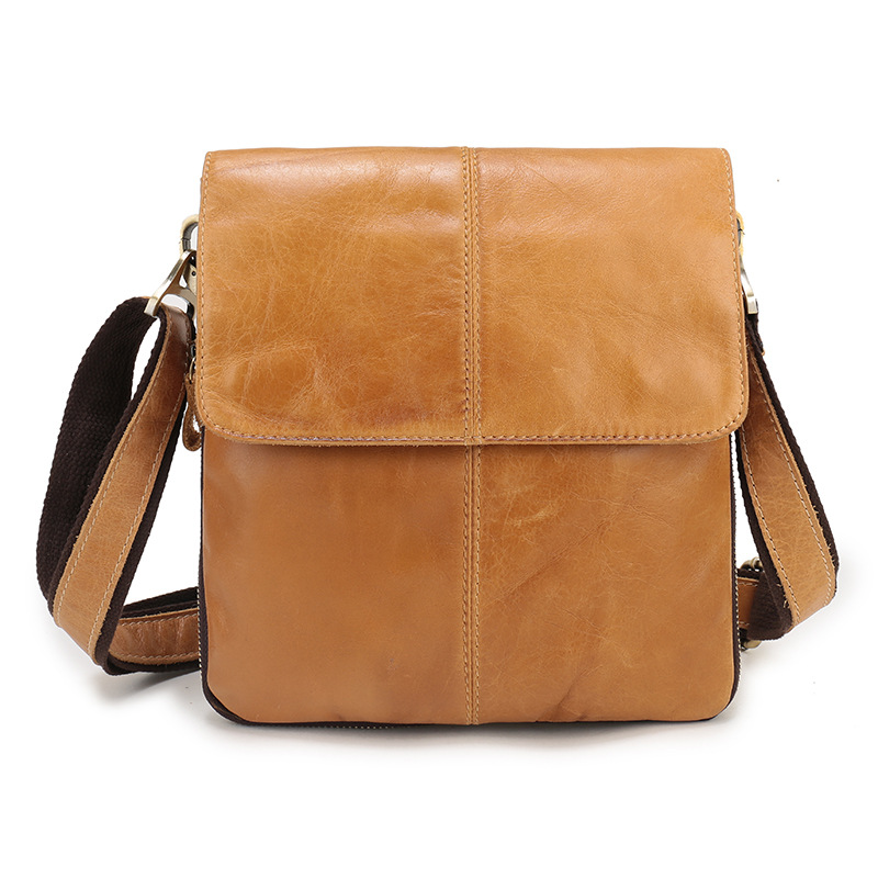 wholesale genuine leather messenger bag for men