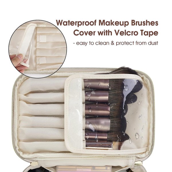 Travel toiletry storage bag