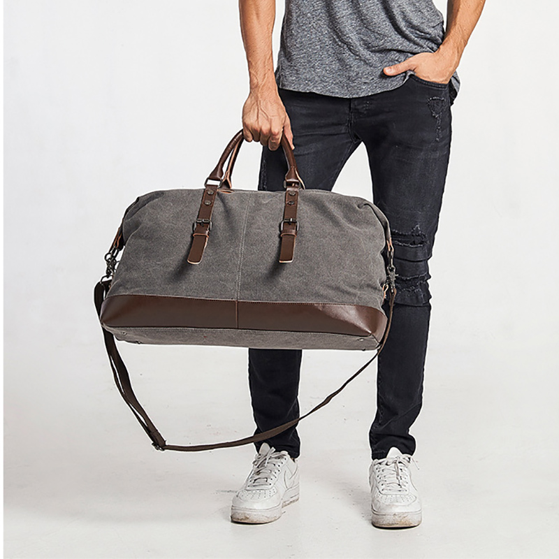 extra large canvas travel bag