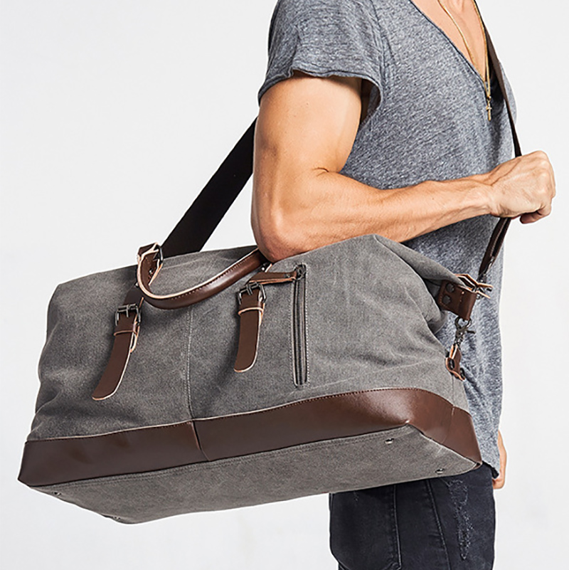 men's canvas travel bag