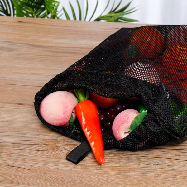 Drawstring mesh backpack custom