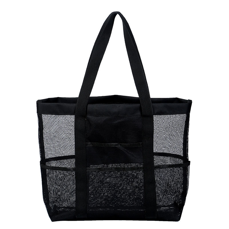 Large capacity pocket mesh swim bag wholesale