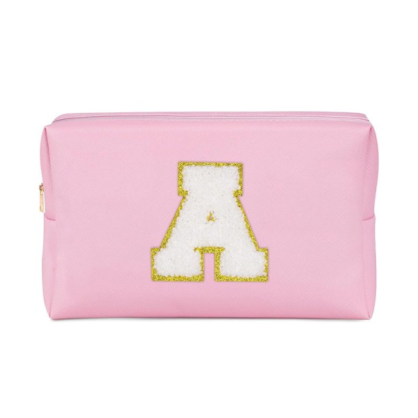 Customize embroidery monogrammed cosmetic bag