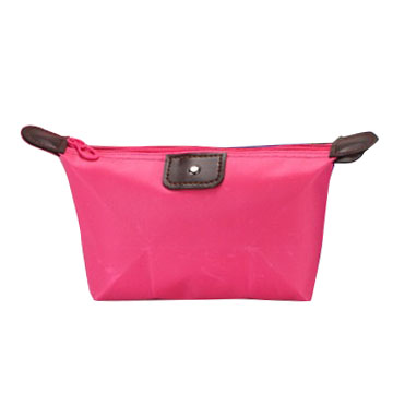 Waterproof portable nylon cosmetic bag custom