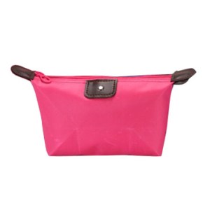 Waterproof portable nylon cosmetic bag custom