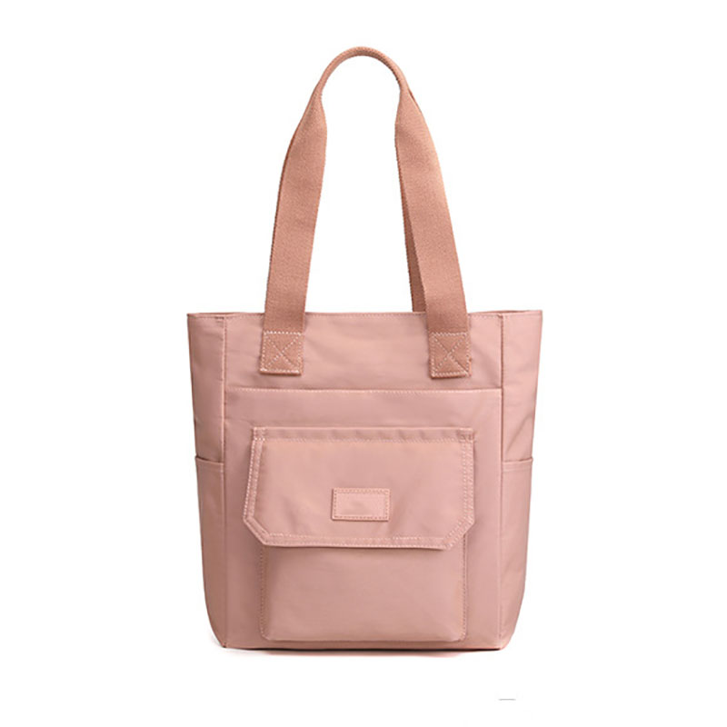 Custom waterproof women's shoulder nylon tote bags