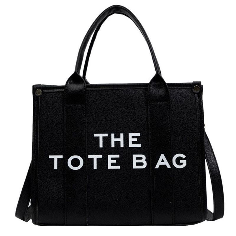 black the tote bag