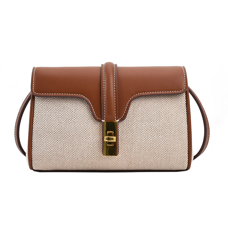 Women's small faux leather shoulder bag custom