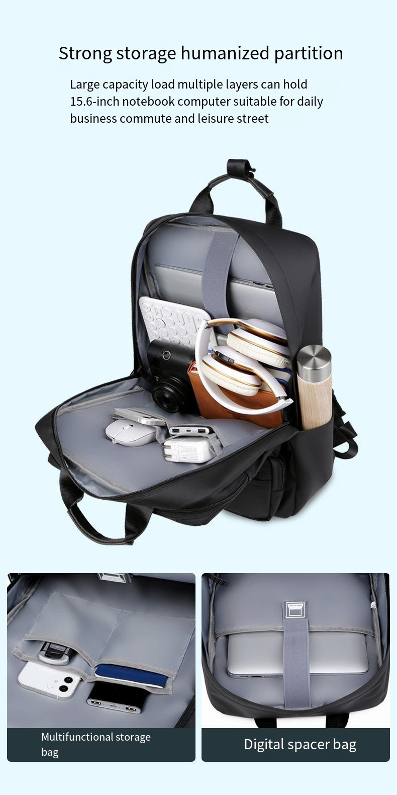 high capacity backpack