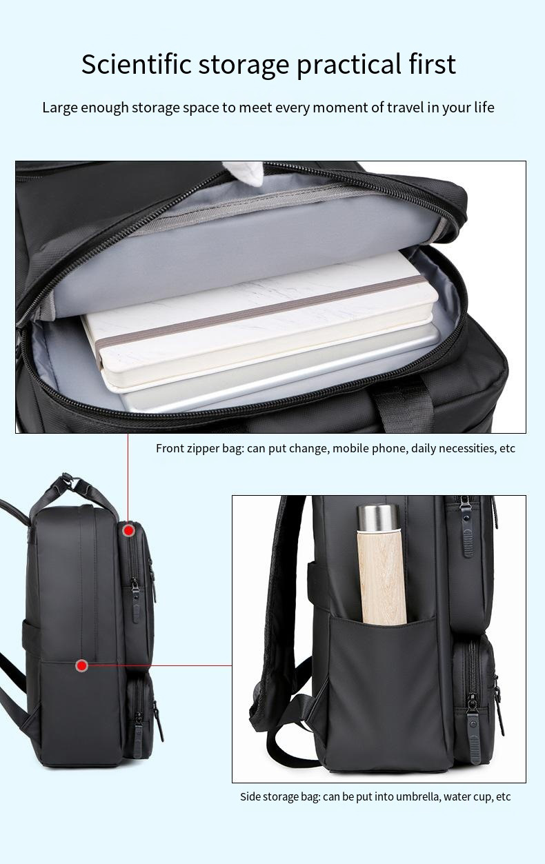 zipper backpack