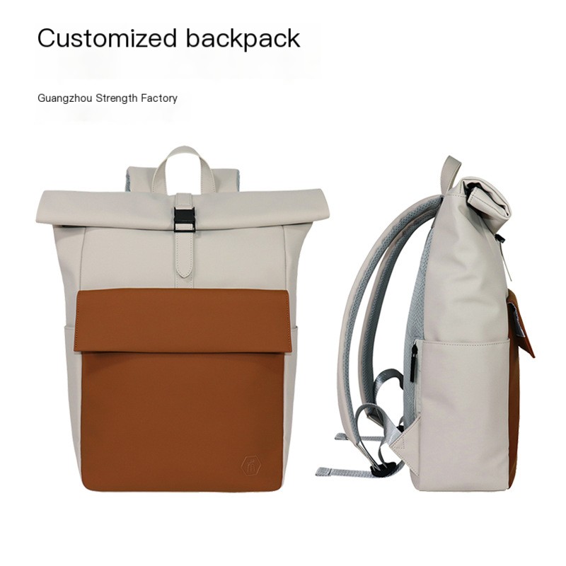 pu leather bag backpack travel