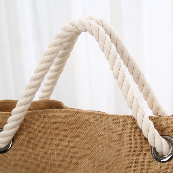 Ladies Jute Advertising Tote Bag