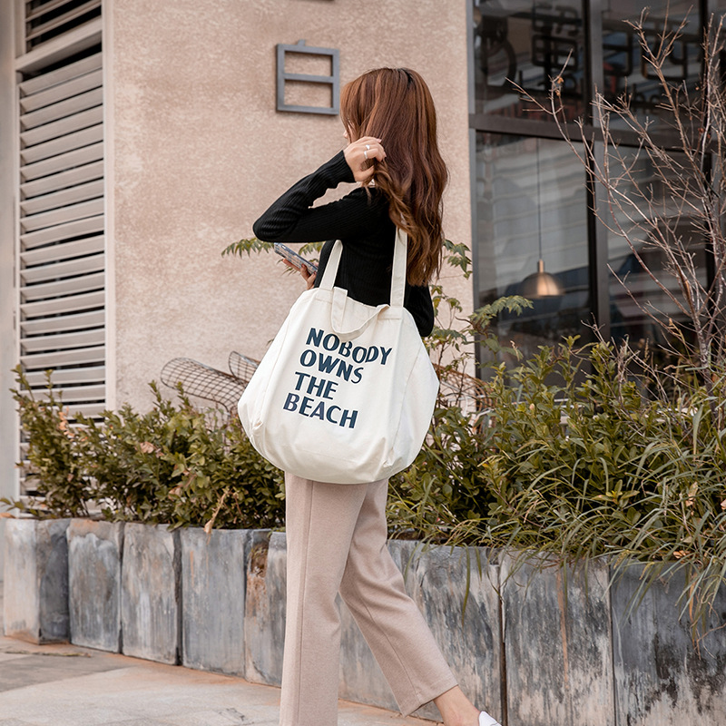 women's canvas tote bag