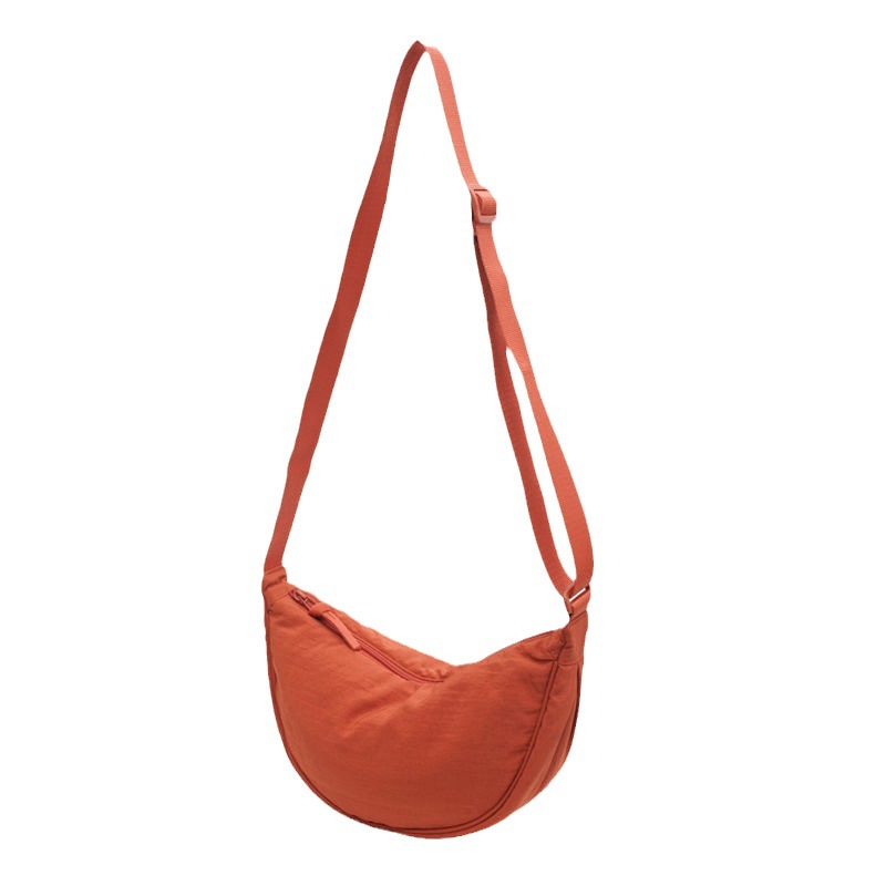 Wholesale womens nylon shoulder bag with zipper
