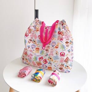 Polyester cartoon shopping bags wholesale