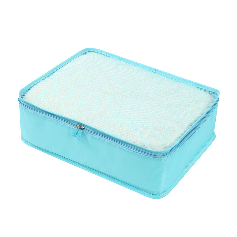 Wholesale mesh travel organizer bags with zipper