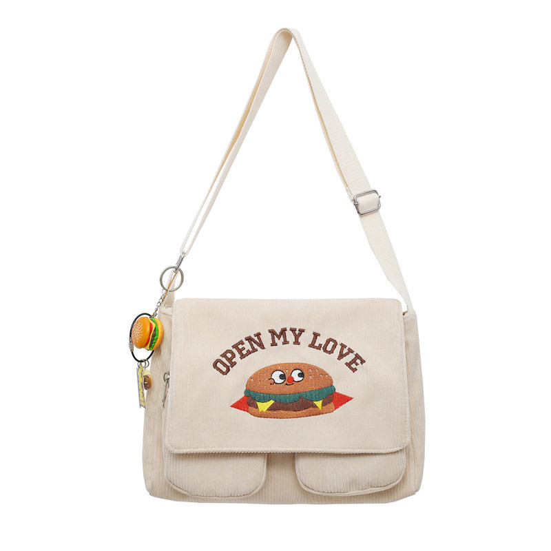 Custom made korea cute messenger bags for college