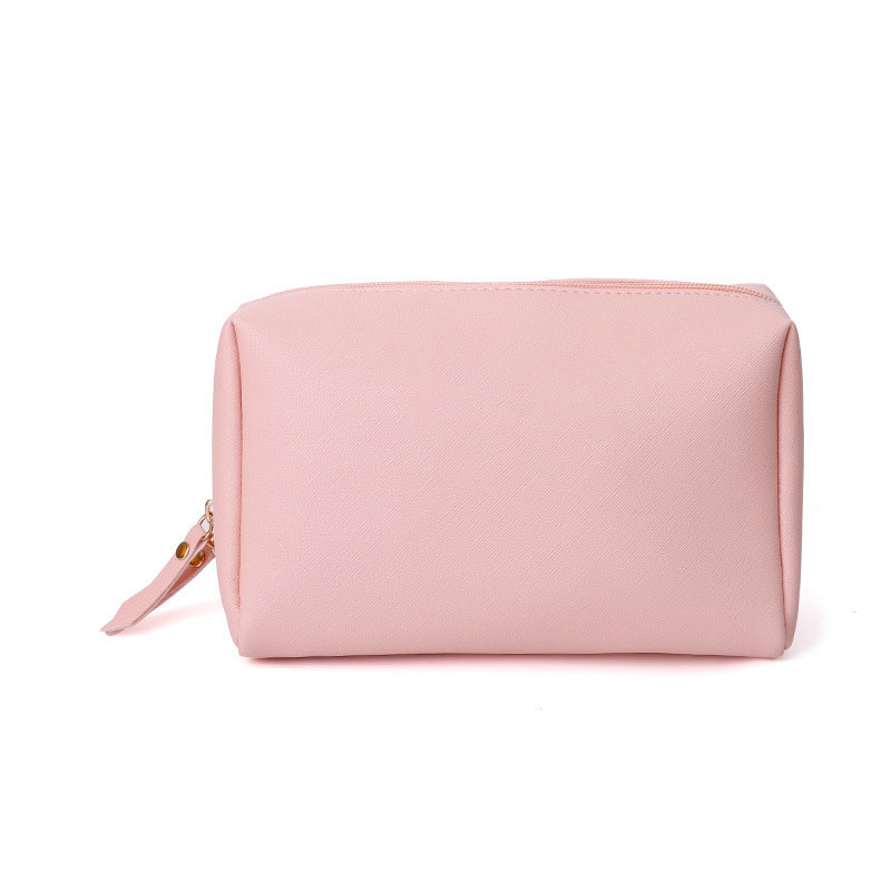 Custom Japan and South Korea pink makeup bag