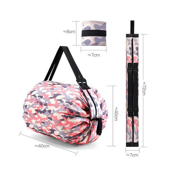 Foldable polyester bag size