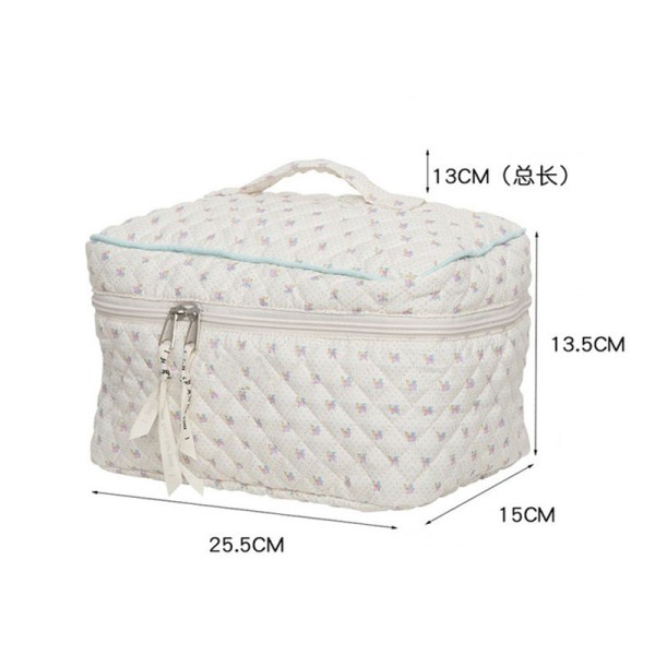 quilted makeup bag size