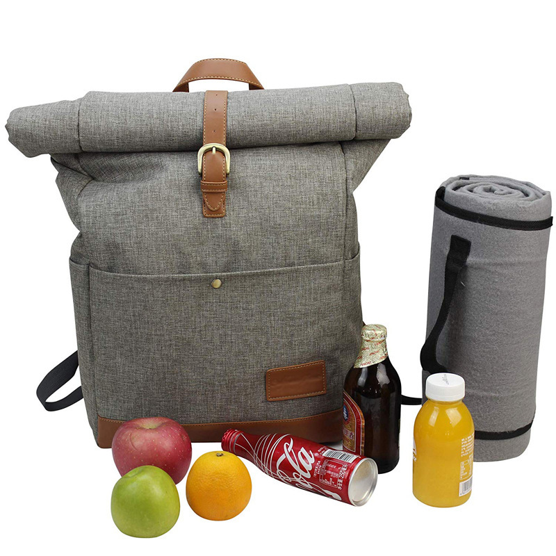 Roll top cooler backpack