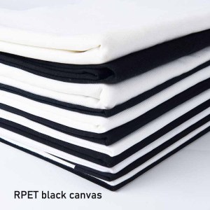 RPET black canvas