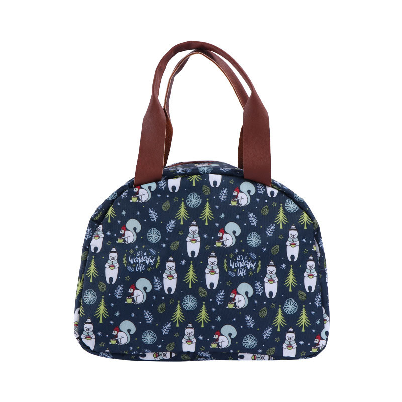 Custom printing reusable lunch bags rpet cooler bag