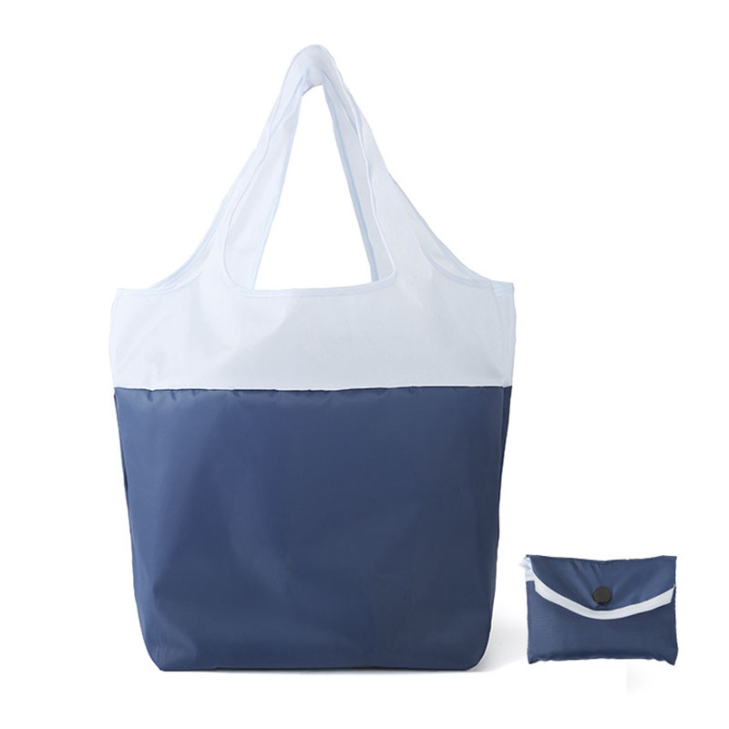 Portable large capacity rpet tote bags custom