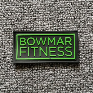 Customized bag rubber badge