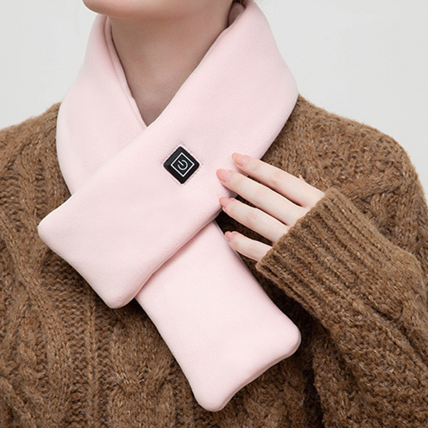 Three levels temperature control heating scarf