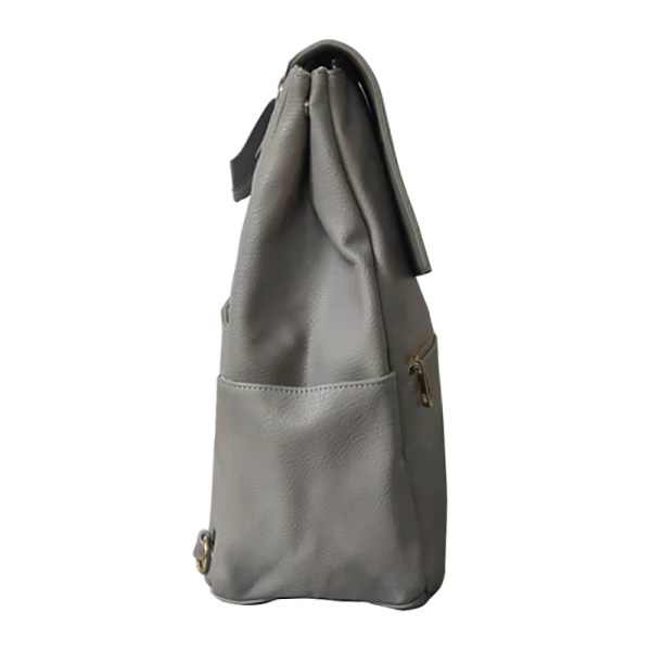 pu leather tote diaper bag