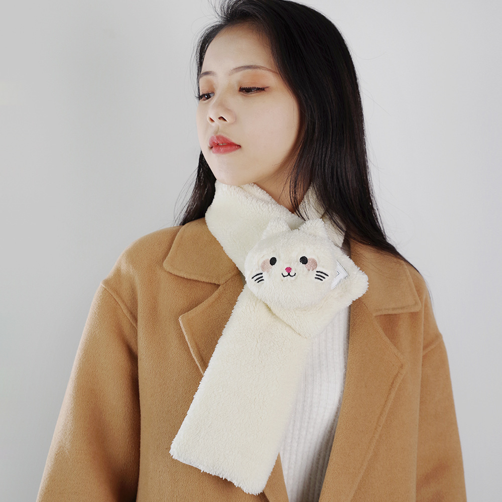 Womens best heated scarf wholesale custom