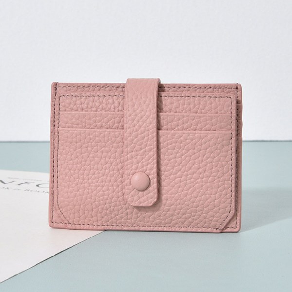 Ultra thin leather womens card holder wholesale
