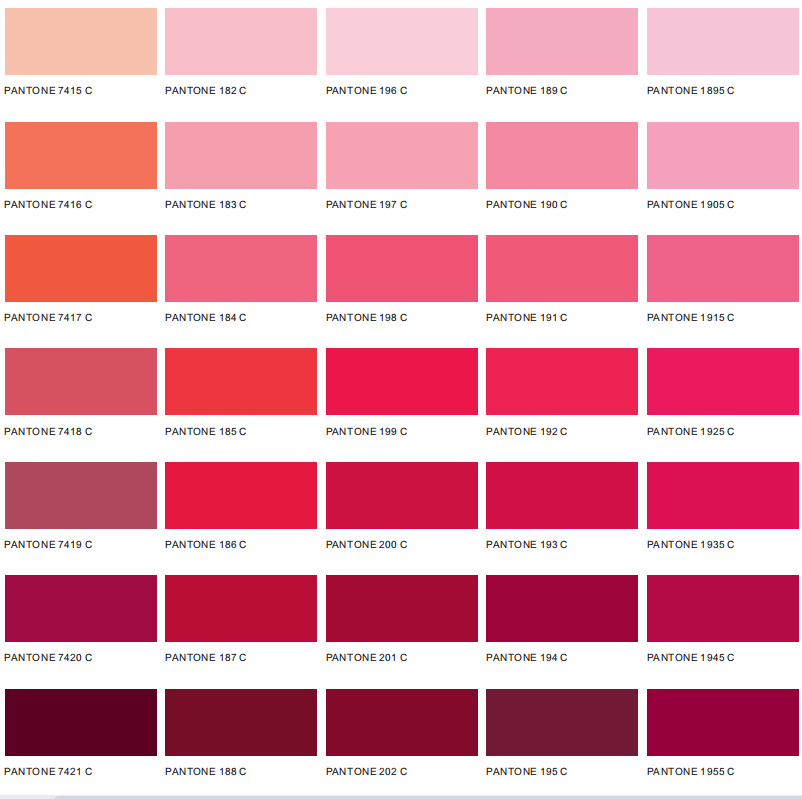 pantone color